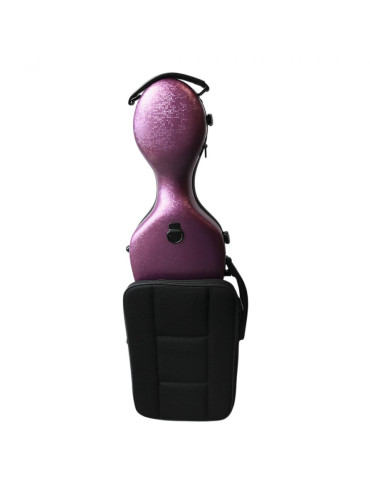 Etuis - Etui Violon SEBIM Polycarbonate forme cello Pixel -  - Sebim - La Maison de la Corde