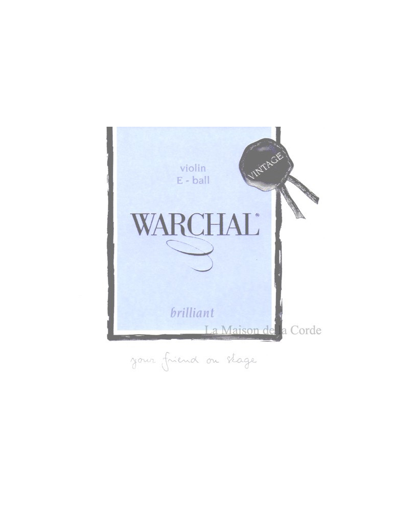 Corde Violon Warchal vintage brillant Mi Warchal Brilliant Vintage  Warchal