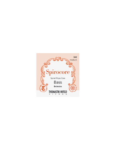 Jeu de 4 cordes Contrebasse Spirocore Soliste  Thomastik