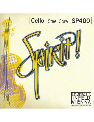 Jeu de 4 cordes Violoncelle Spirit