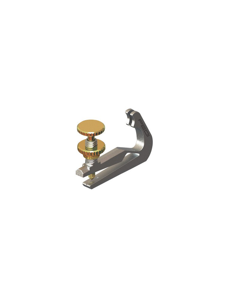 Cordiers - Tendeur Violon titanium 3.1 g vis dorée - SAVNCR12 - Pedi - La Maison de la Corde