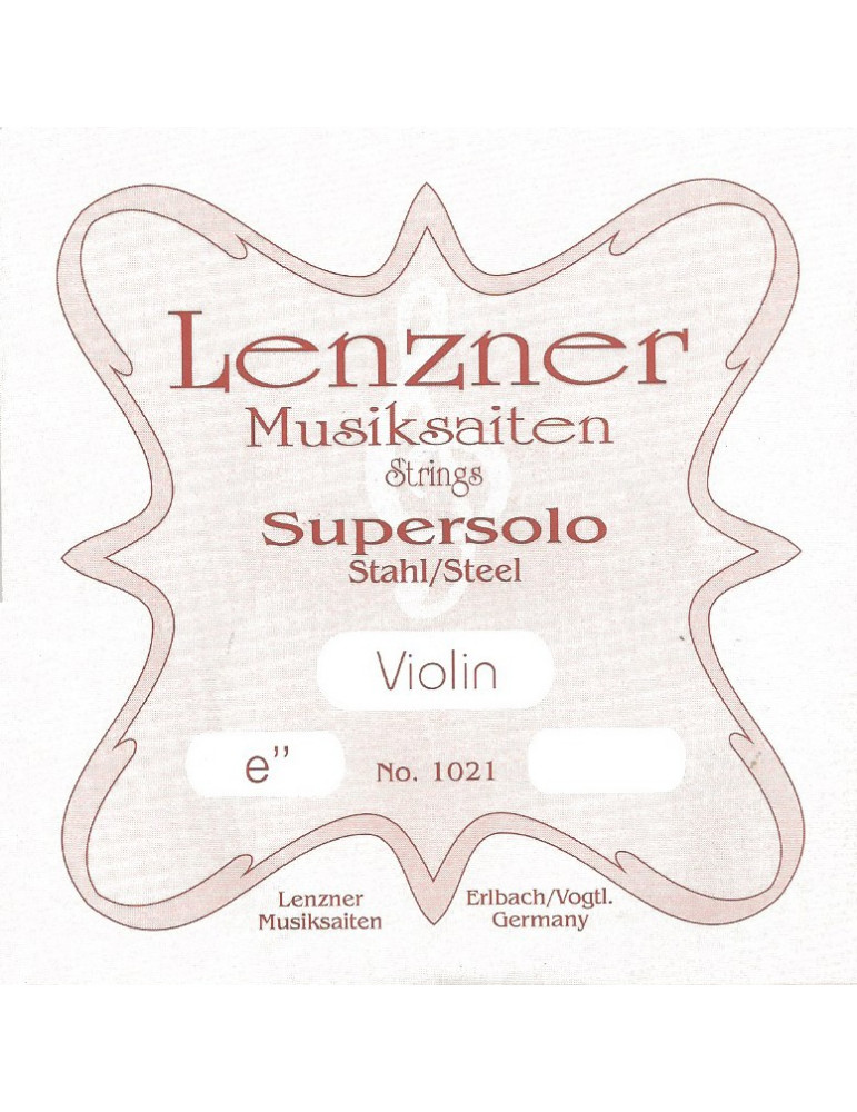 Lenzner Supersolo - Corde Violon Lenzner SuperSolo Mi -  - Lenzner - La Maison de la Corde