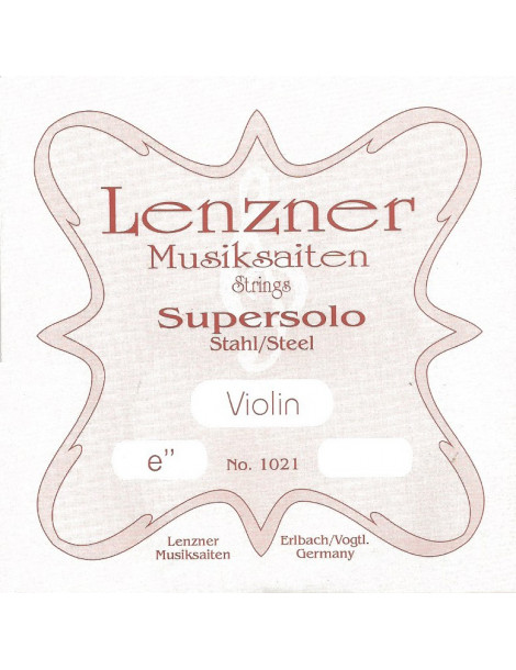 Lenzner Supersolo - Corde Violon Lenzner SuperSolo Mi -  - Lenzner - La Maison de la Corde