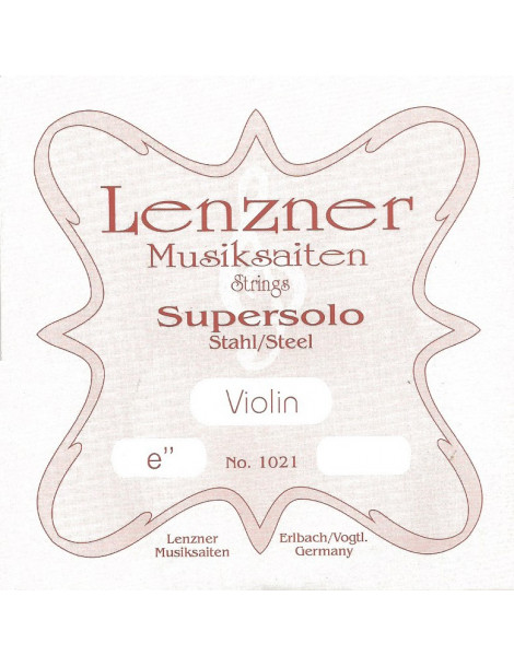 Corde Violon Lenzner SuperSolo Mi  Lenzner