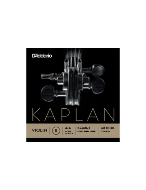 Corde Violon Kaplan Golden Spiral Solo K420 MI  D'Addario