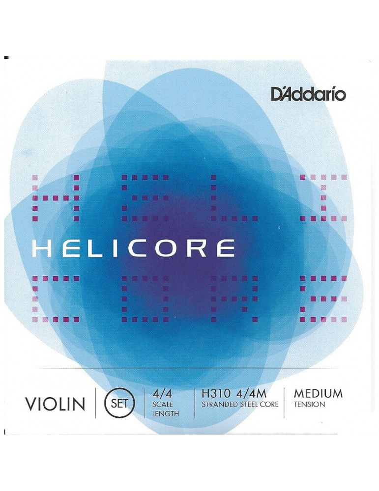 Jeu 5 cordes Violon électrique (MI. LA. RE. SOL. DO) Helicore  D'Addario