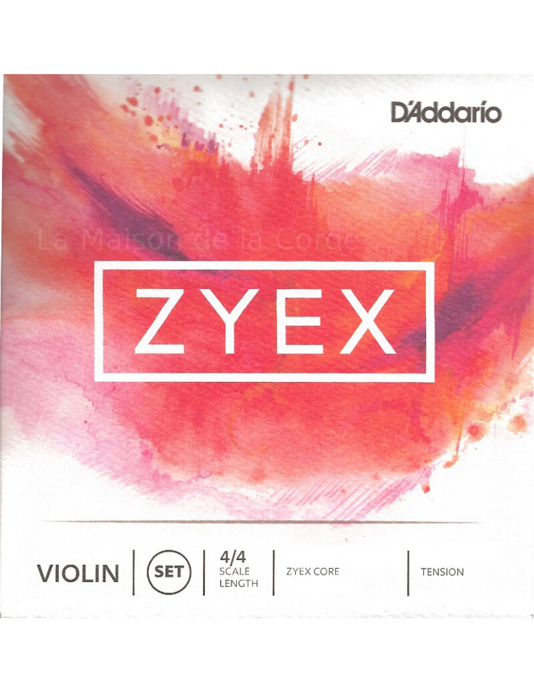 D'Addario NS Jeu de cordes violon électrique 4/4