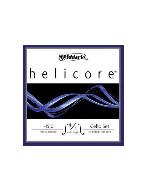 Jeu de 4 cordes Violoncelle Helicore  D'Addario