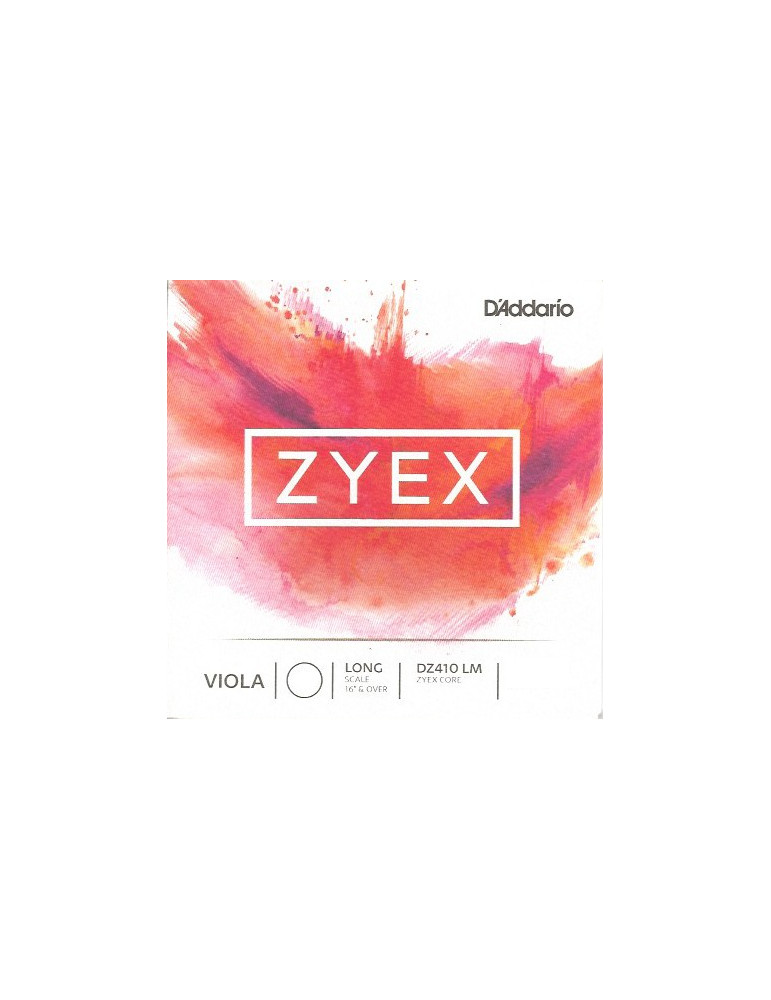 Jeu de 4 cordes Alto Zyex  D'Addario