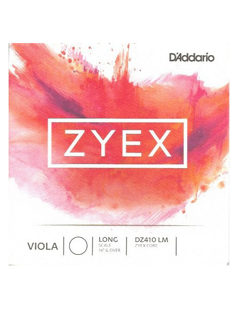 Jeu de 4 cordes Alto Zyex  D'Addario