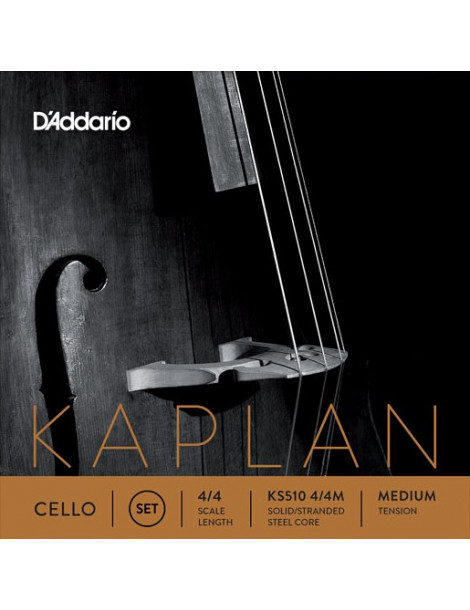 Jeu de 4 cordes Violoncelle Kaplan  D'Addario