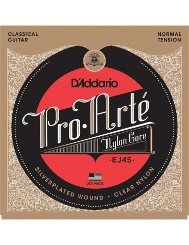 Jeux cordes Guitare accoustique D'Addario Pro Arte EJ45