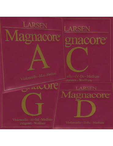 Jeu de 4 cordes Violoncelle Larsen Magnacore