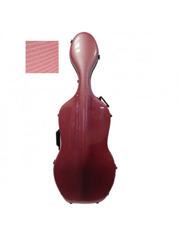 Etui Violoncelle SEBIM PVC/Carbone 50 Tramé