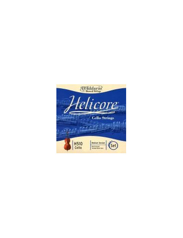 Jeu de 4 cordes Violoncelle Helicore  D'Addario