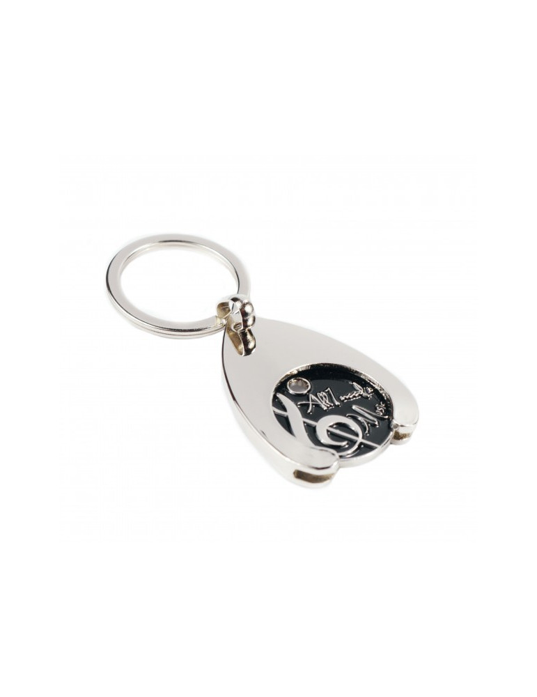 Porte clef "All you need is Music" avec jeton PORTE-CLEF-JETON a-Gift-Republic