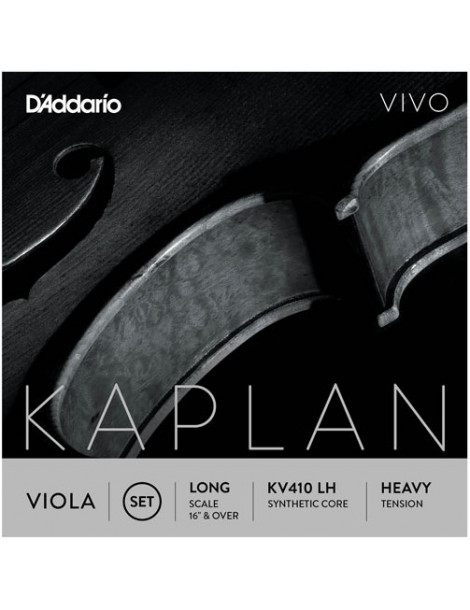 Jeu de 4 cordes Alto KAPLAN VIVO KV410  D'Addario