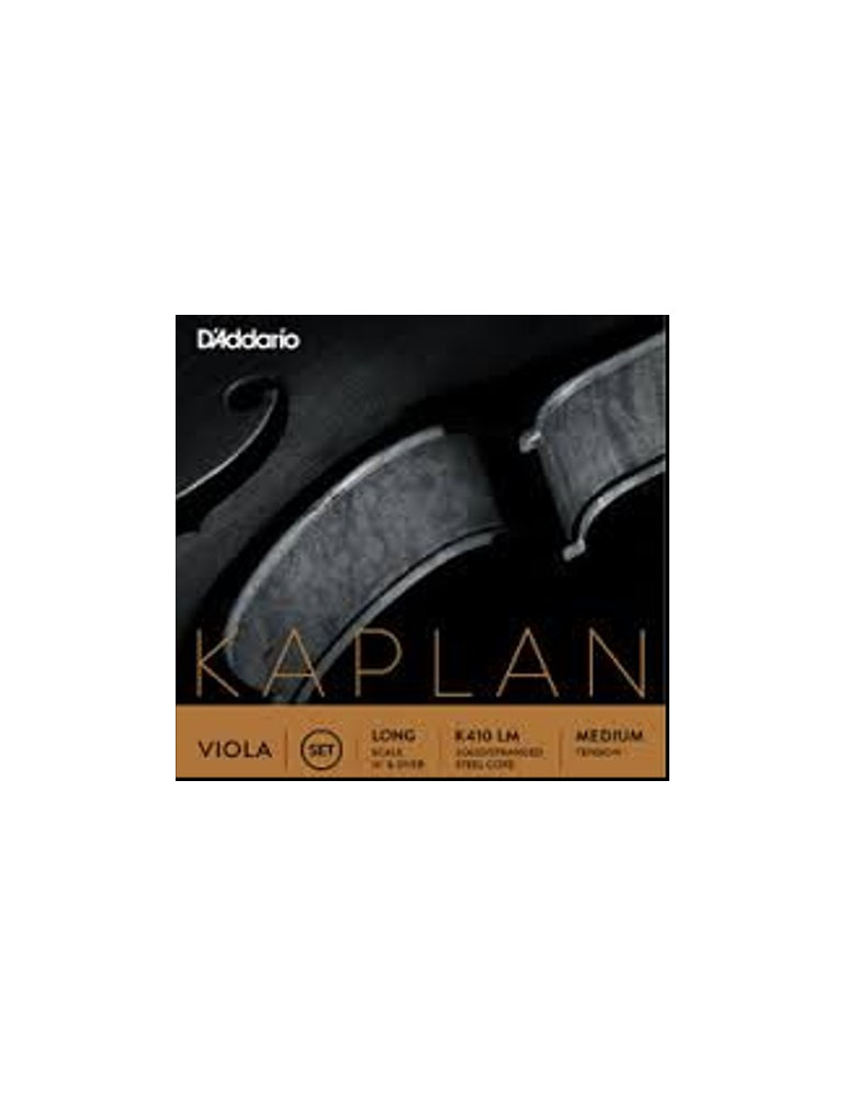 Corde Per Violino D'Addario Kaplan Vivo - Per Violino 4/4, Tensione Alta, Anima Sintetica, Suono Brillante E Potente