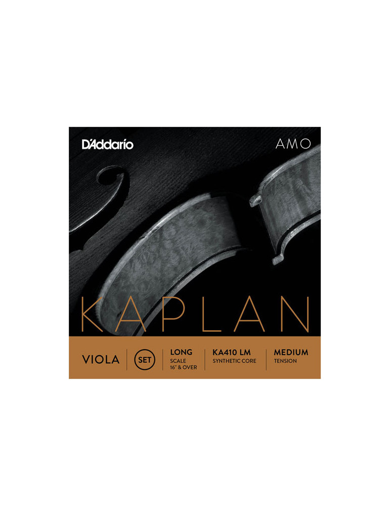 Jeu de 4 cordes Alto KAPLAN AMO KA410  D'Addario