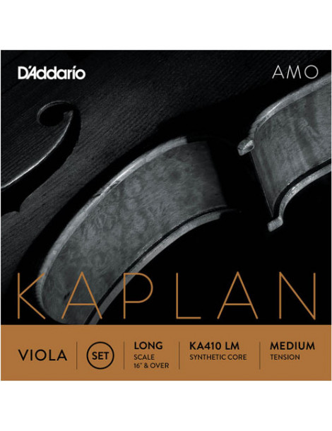 Jeu de 4 cordes Alto KAPLAN AMO KA410  D'Addario