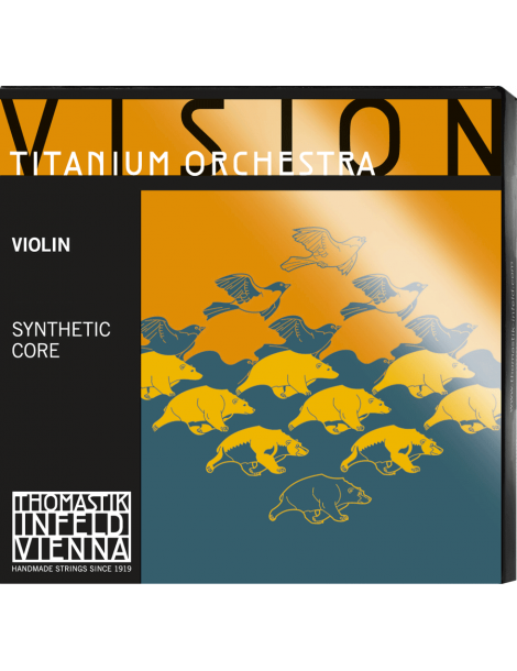 Jeu de 4 cordes Violon Vision Titanium Orchestre  Thomastik