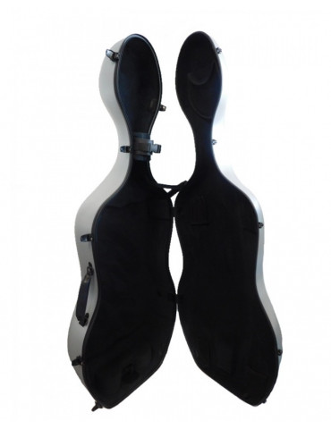 Etui Violoncelle SEBIM Polycarbonate effet tressé  Sebim