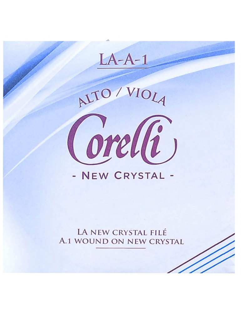 Corde Alto Crystal LA filé sur Acier  Corelli
