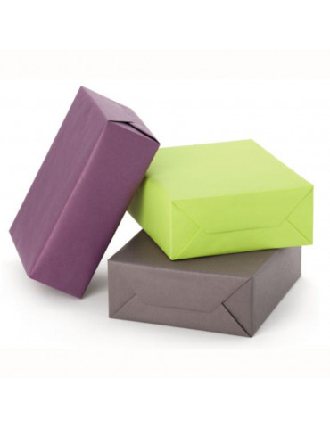 Emballage Cadeau Kraft Violet