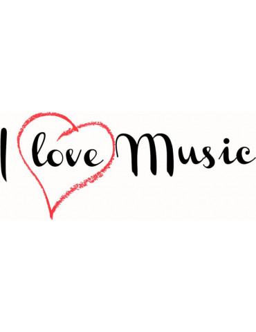 Carte cadeau I Love Music