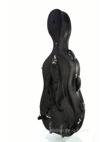Etuis-Housses - Etui Coque Nylon Rigide Violoncelle avec roulettes - OCCASION BRUN -  - Sebim - La Maison de la Corde