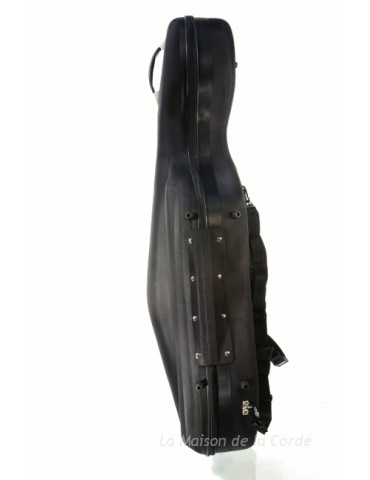Etuis-Housses - Etui Coque Nylon Rigide Violoncelle avec roulettes - OCCASION BRUN -  - Sebim - La Maison de la Corde