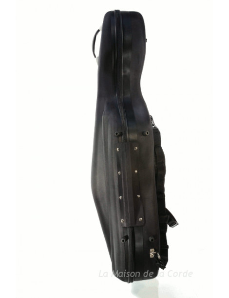 Etuis-Housses - Etui Coque Nylon Rigide Violoncelle avec roulettes - OCCASION BRUN -  - Sebim - La Maison de la Corde