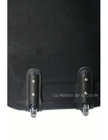 Etuis-Housses - Etui Coque Nylon Rigide Violoncelle avec roulettes - OCCASION BRUN -  - Sebim - La Maison de la Corde