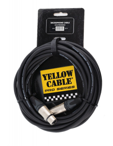 Cable XLR Professionnel Male/Femelle ECO-PROM06X