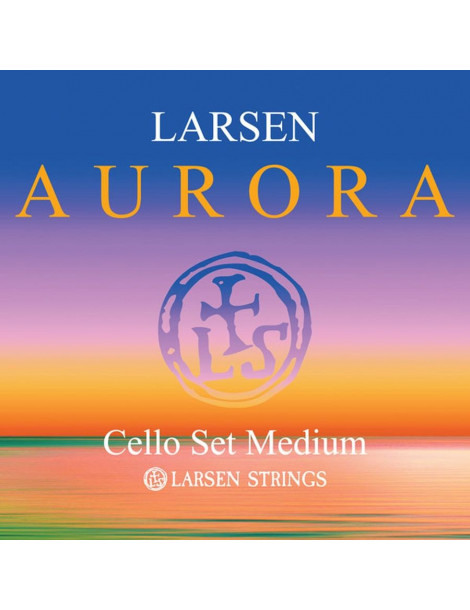 Jeu de 4 cordes Violoncelle Larsen Aurora