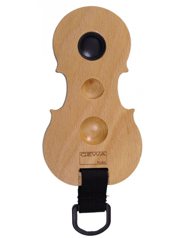 Sangle Antidérapante Pour Violoncelle - Longueur Réglable De 56 à 96 Cm - En Bois Et Toile - Pour Stabiliser Et Protéger La Pique - 13