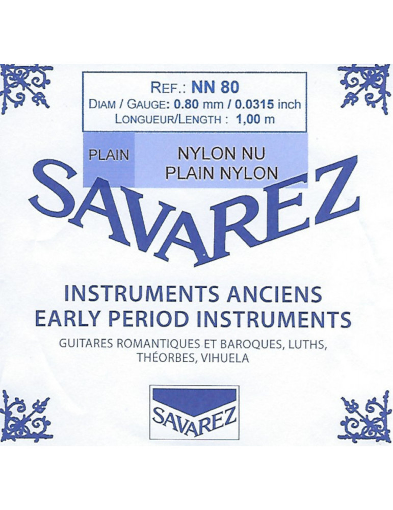 Corde Savarez Nylon Nu - NN80 NN80 Savarez