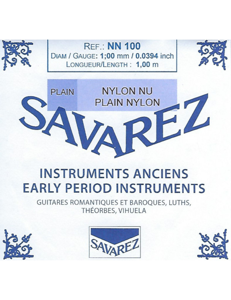 Corde Savarez Nylon Nu - NN100 NN100 Savarez