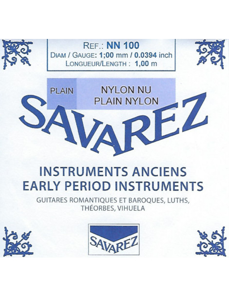 Corde Savarez Nylon Nu - NN100 NN100 Savarez