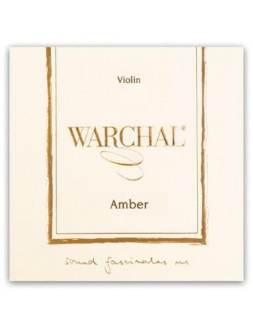 Jeu de 4 cordes Violon Warchal AMBER