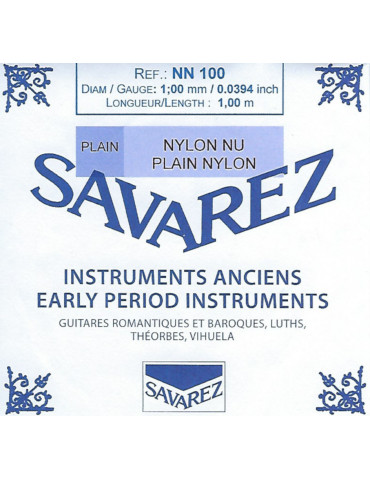 Corde Savarez Nylon File Cuivre - NFC172