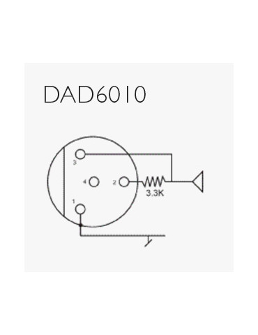 Adaptateur DPA microDot-TA4F (DAD6010) DAD6010 DPA