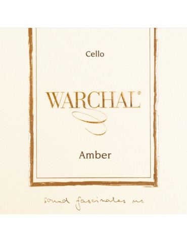 Jeu de 4 cordes Violoncelle Warchal AMBER