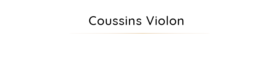 Coussins violon