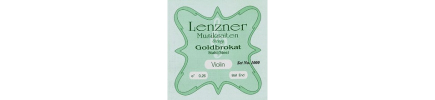 Cordes violon Lenzner Goldbrokat