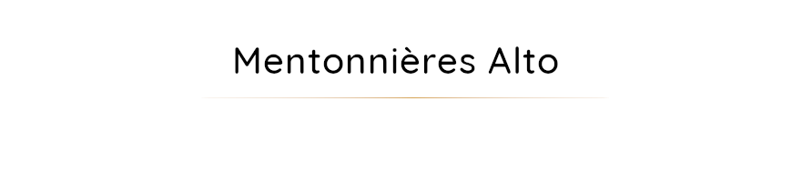 Mentonnières pour alto