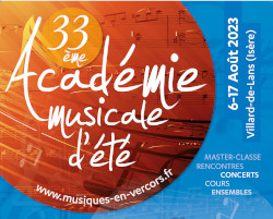 stage musiques en vercors
