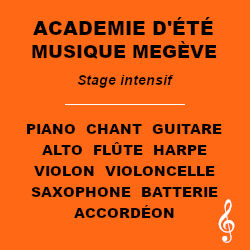 Stage de l'Académie D'Eté Musique MEGEVE ADEMm - La Maison de la Corde