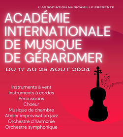 Académie Internationale de Musique de Gérardmer 2023
