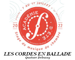 Stage musique de chambre - Cordes en ballade - Juillet 2022